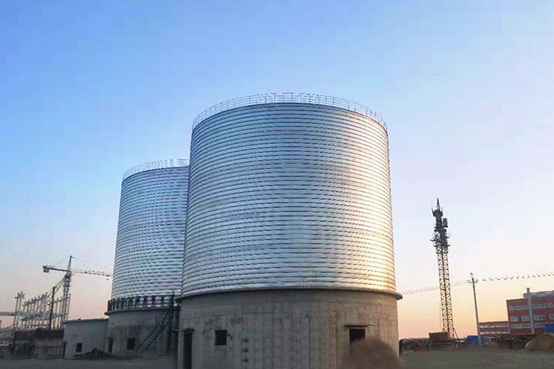 Silos à fond plat