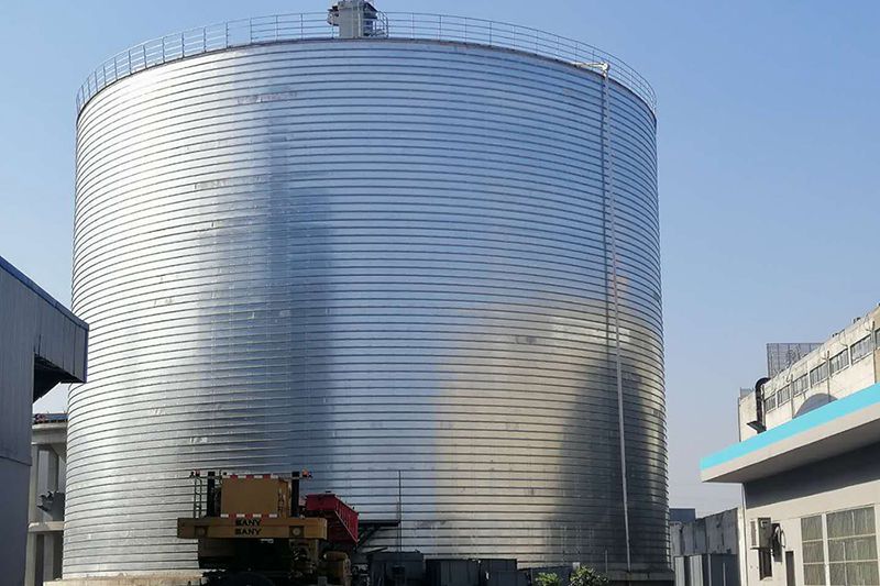Silos à fond plat